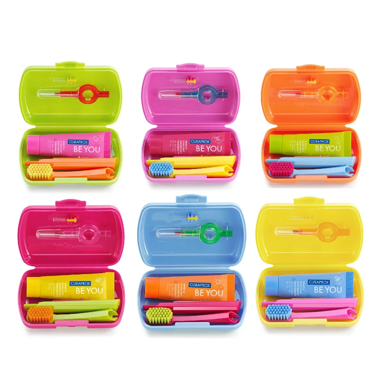 SET DE VIAJE  CURAPROX TRAVEL SET + PASTA DE REGALO