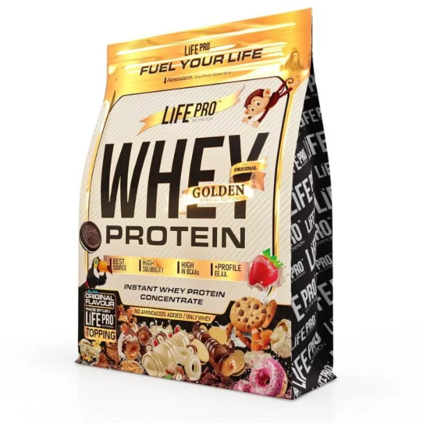 WHEY GOURMET (2KG) - Lifepro | Baja en lactosa | Deliciosos sabores