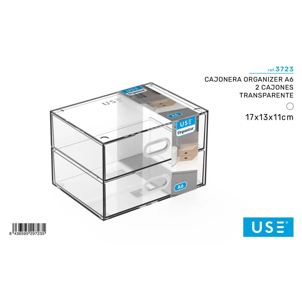 LILI HOME clear methacrylate drawers-a variety of models and sizes offer a modern and practical solution for storing a wide range of items, from cosmetics and jewelry to stationery and accessories. #7