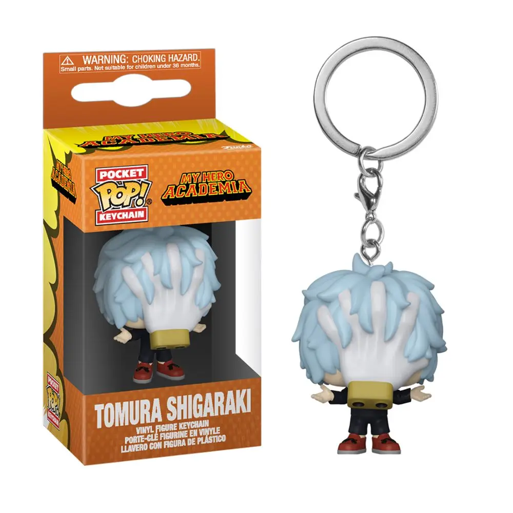 FUNKO POCKET POP! LLAVERO: MY HERO ACADEMIA - TOMURA SHIGARAKI, 69747, TIENDA CON LICENCIA OFICIAL