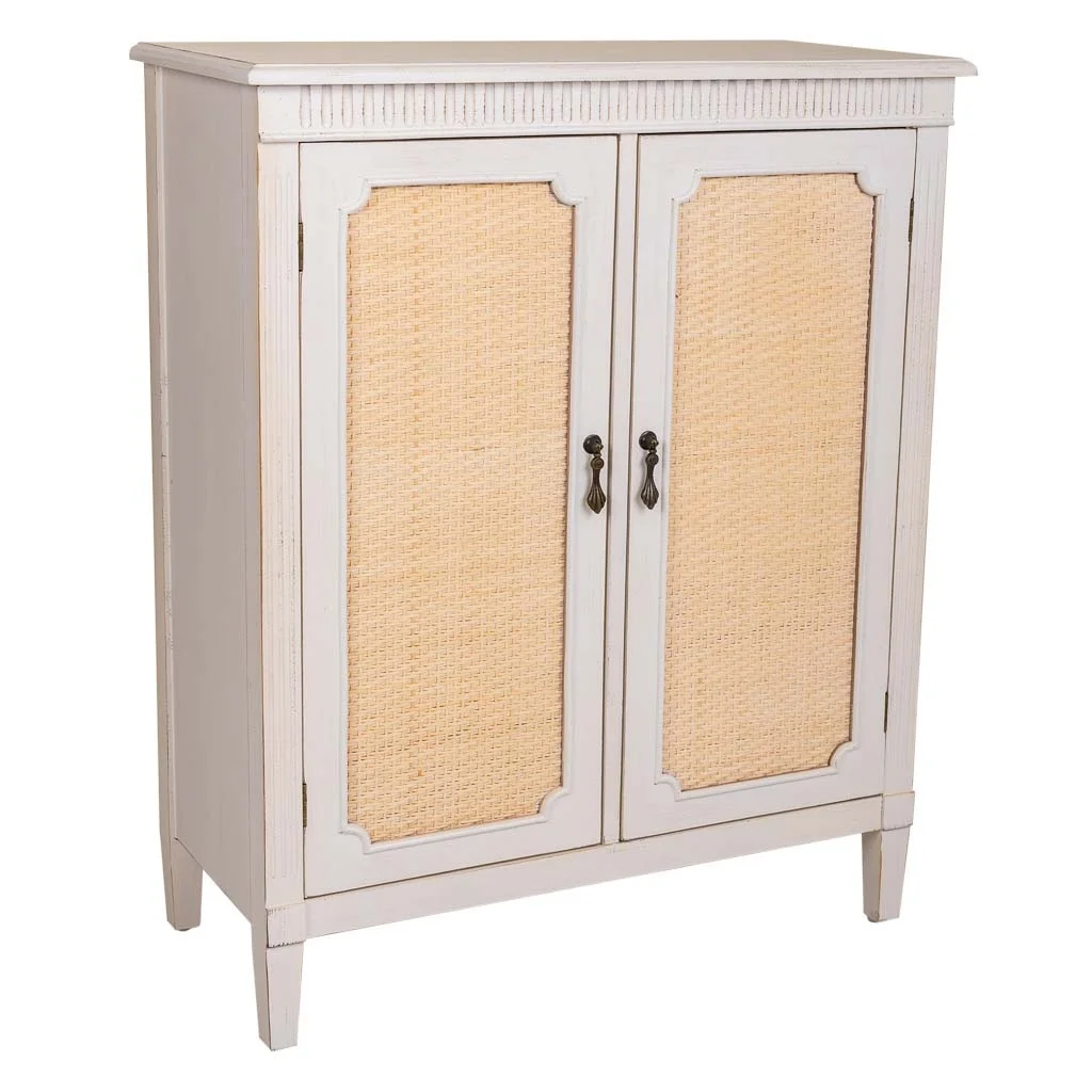 WANDERLUST DECO Recibidor de Madera con 2 Puertas y Espacio de Almacenamiento