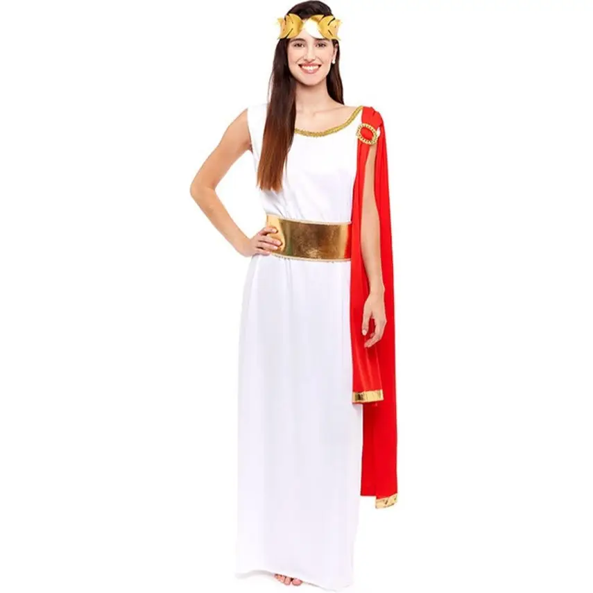 Costume Romano Romana Uomo Donna Adulto per Carnevale Festa Teatro