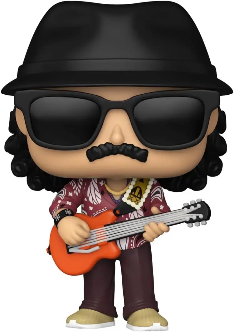 Funko Pop! Rocks: Carlos Santana-collectible vinyl figure-Special Edition for Fans of Latin Rock