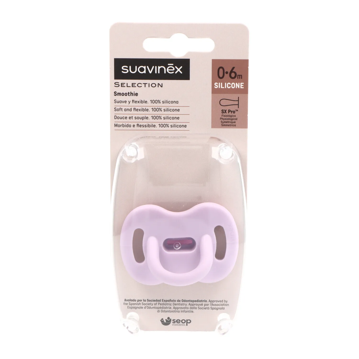 Chupete Silicona Fisiologico Suavinex Silicona 0-6m