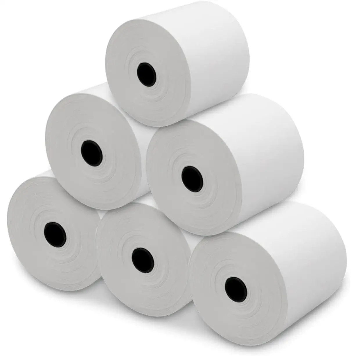 Rollos de Papel Térmico 80x80x12mm – Pack para TPV, POS, EPOS y Cajas Registradoras – Papel de Alta Calidad para Tickets, Recibos y Facturas – Impresión Clara y Duradera, Fácil de Colocar