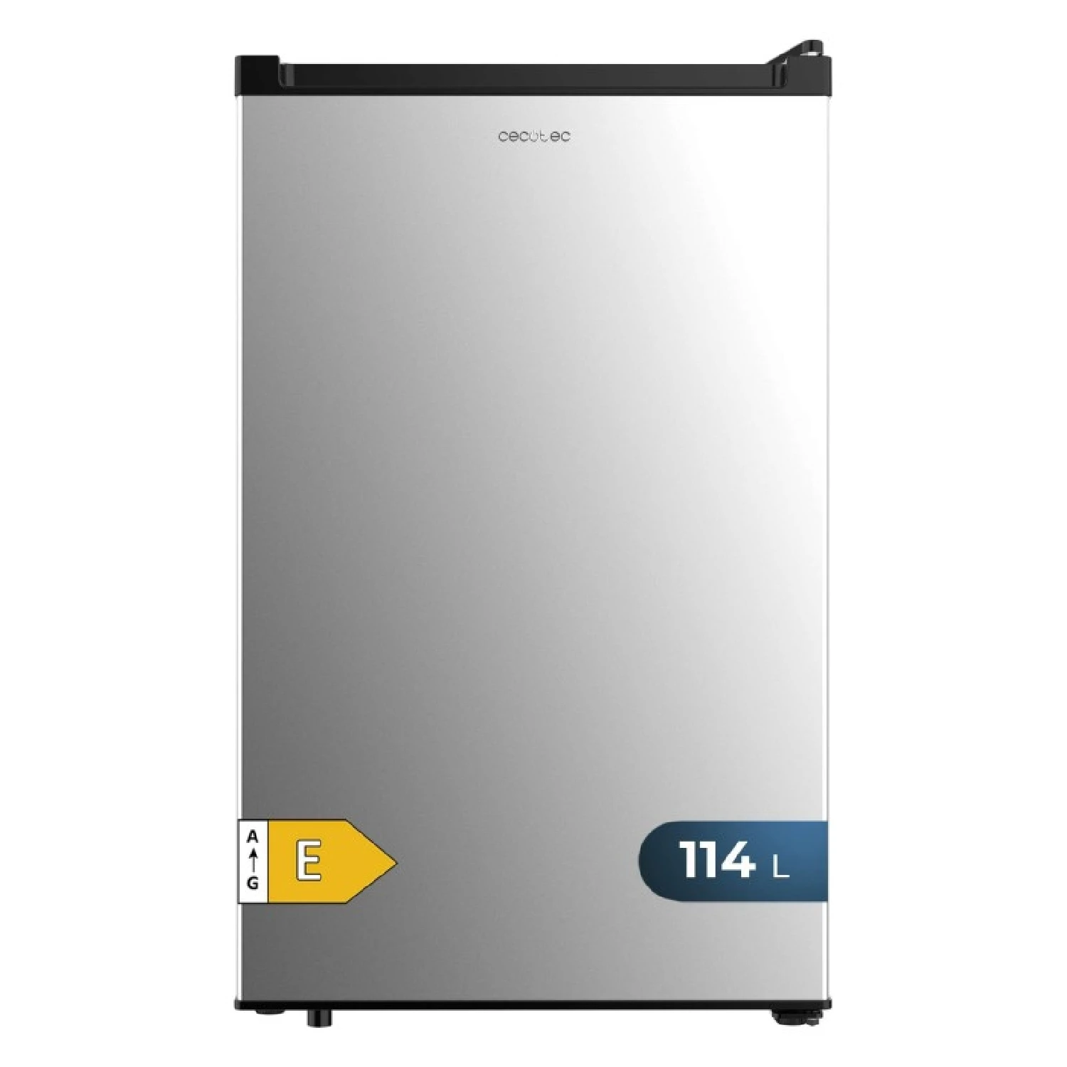 Cecotec Stainless Steel Nevera Pequeña - Frigorífico Mini Retro 114L - 1 Puerta Bolero Coolmarket Tt Origin 114 L Inox. Frigorífico Sobremesa