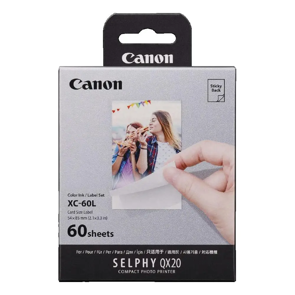 Canon Selphy QX20 termotransferencia térmica autocollant