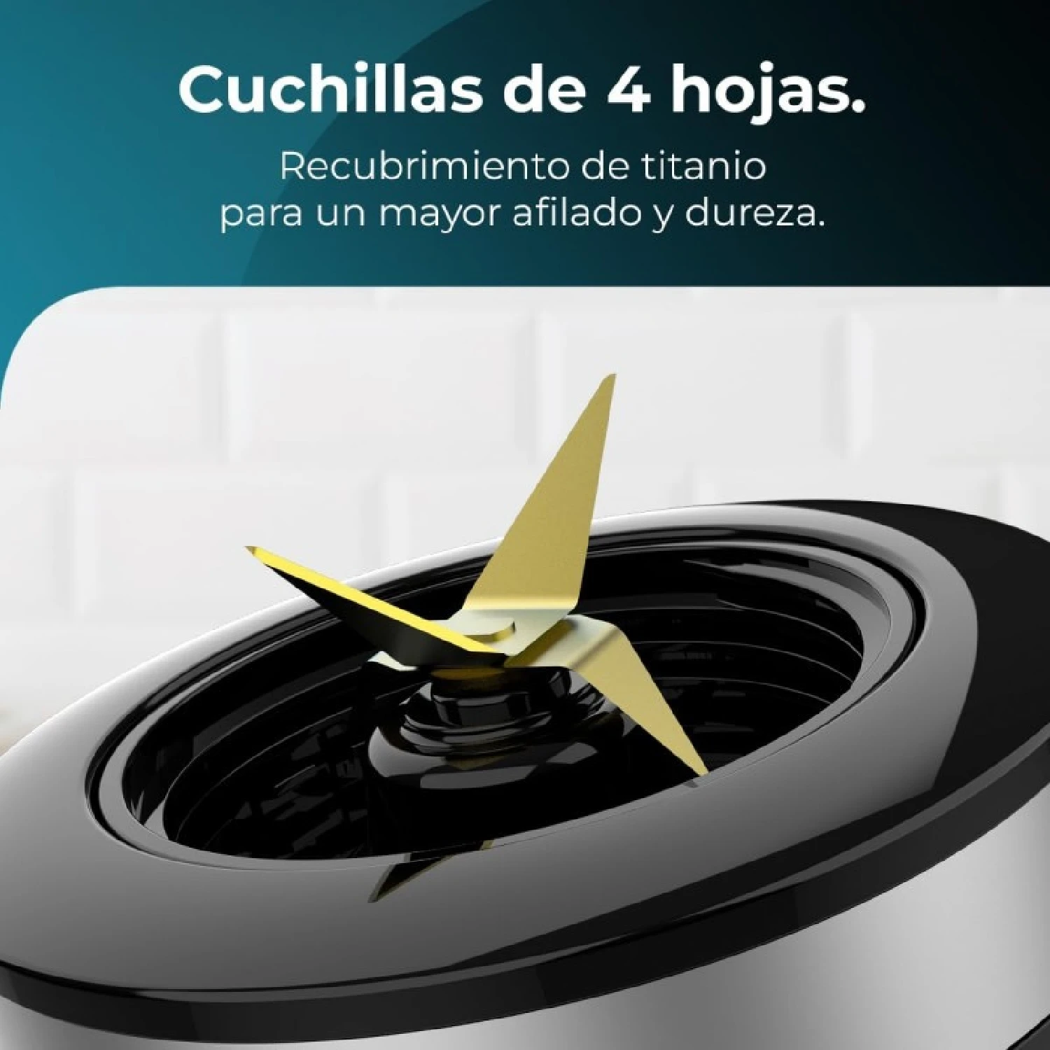 Cecotec power titanium 350 easygo single glass blender