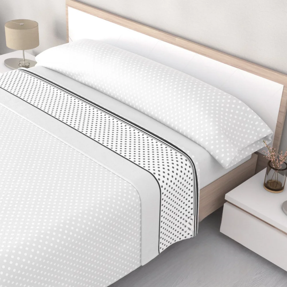 KYTZIAS - Juego de Sábanas Pirineo tacto Muy Suave. Juego de cama 3 Piezas Microfibra. Sábanas de