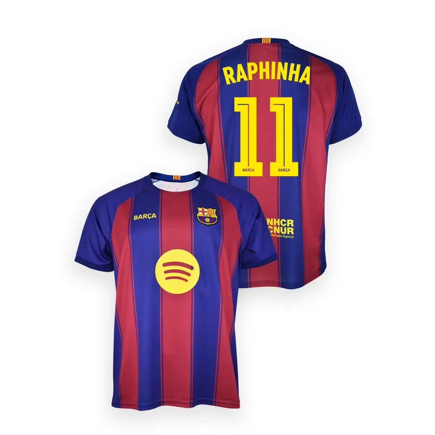 Camiseta Raphinha Nº11 25/26 | 1ª Equipación Adulto | Réplica Oficial