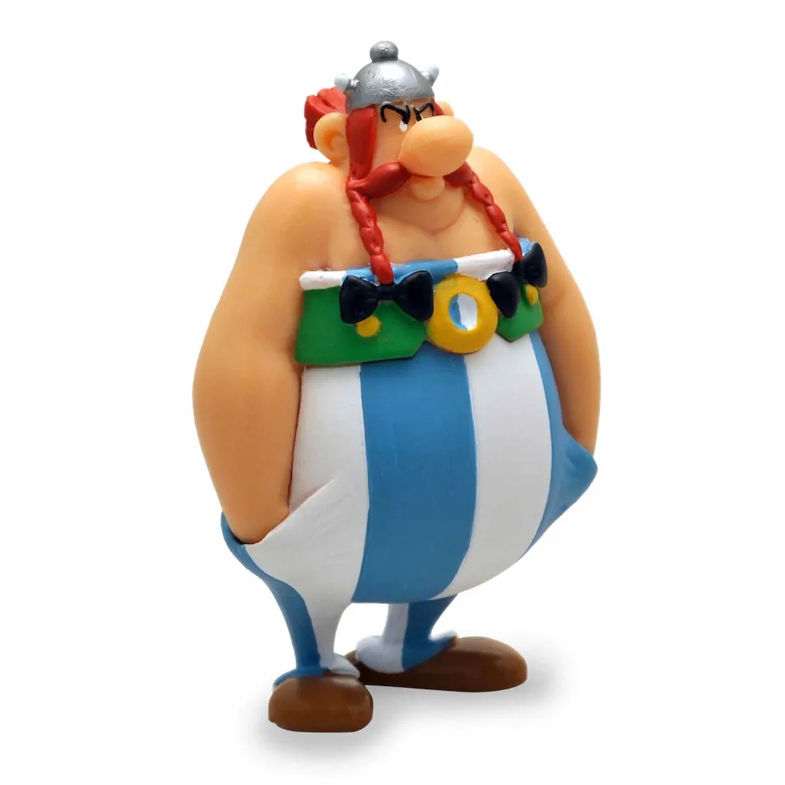 Plastoy Astérix Figura Obélix con las manos en los bolsillos - Plástico - 8 cm