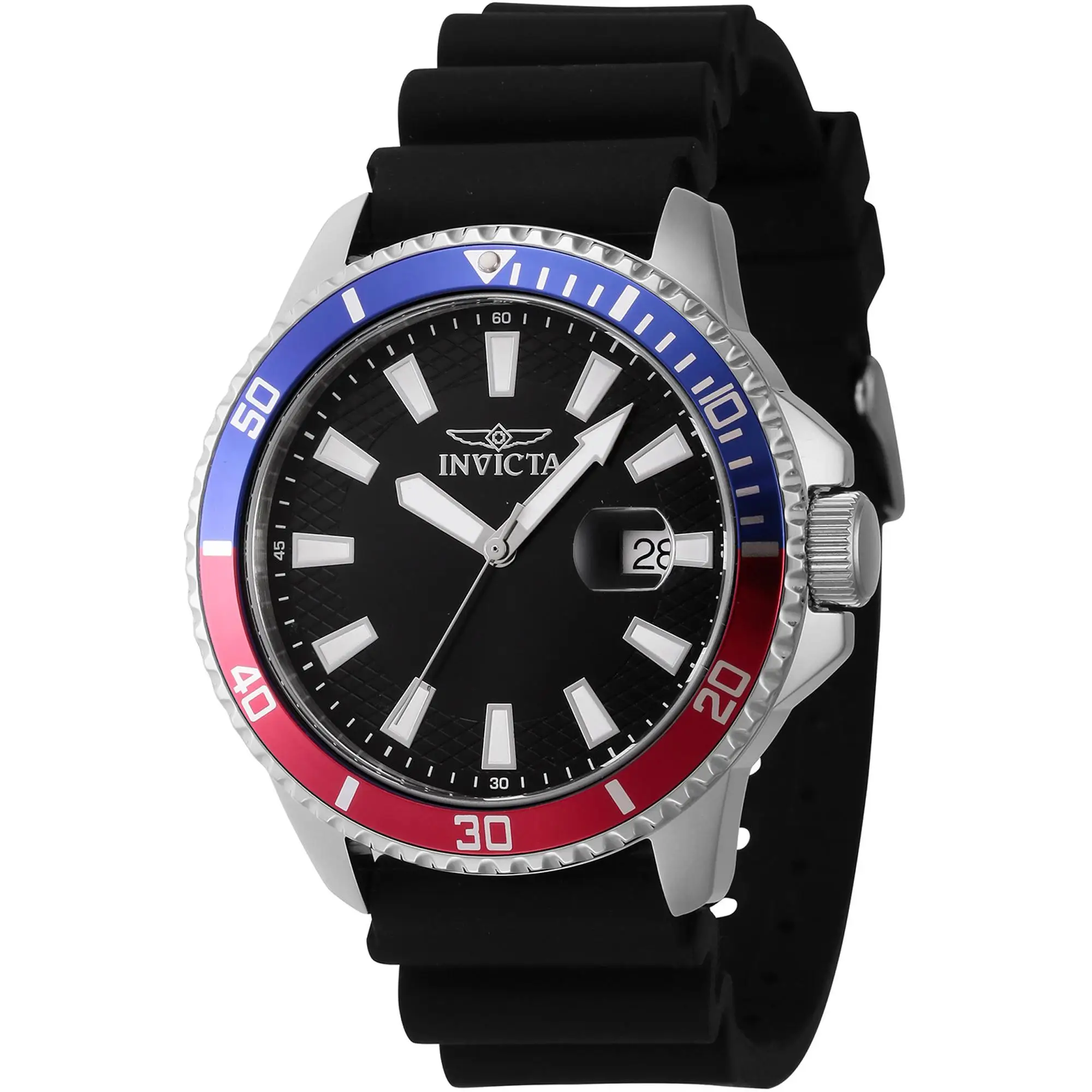 Reloj de pulsera Invicta Pro Diver - 46131 correa color: Negro Dial Latón Negro Hombre