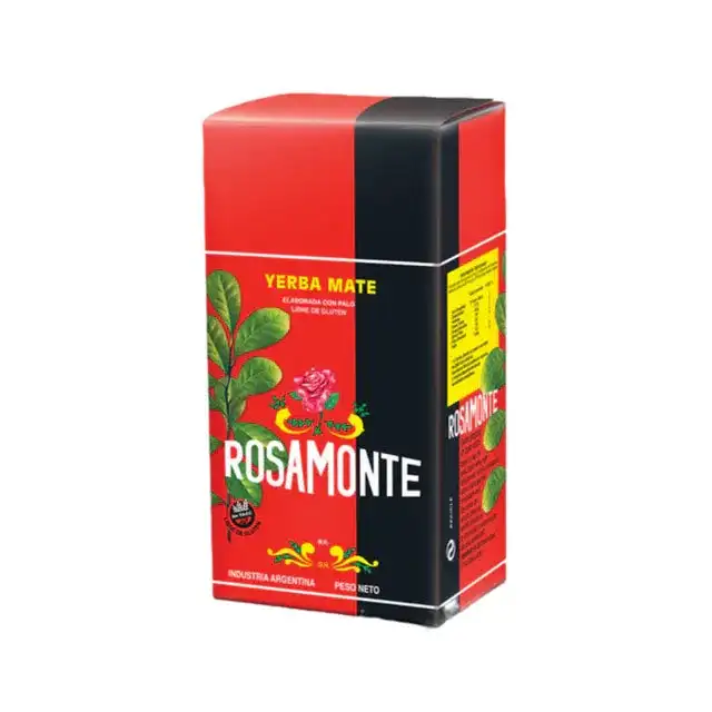 Yerba Mate Rosamonte Tradicional 1 kg - Sabor Robusto e Intenso, Ideal para Mate Argentino - QUMIR