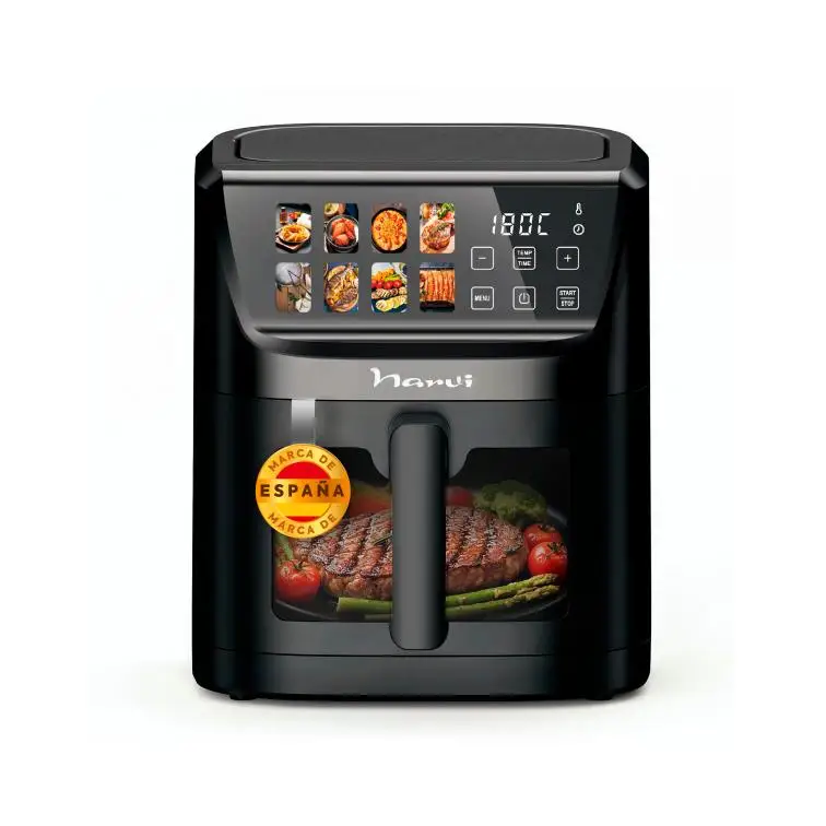 Freidora de Aire NARVI 5L, 1500W, 10 Programas, Temp. 80-200°C 🍳