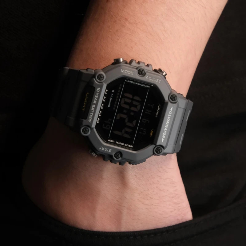 Casio collection ae-1600h-8bvdf men's digital wrist watch black