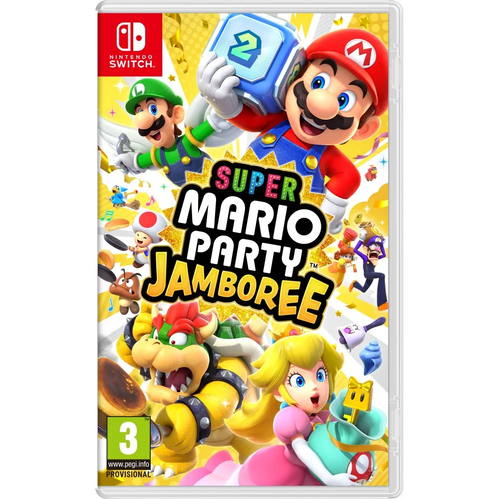 SUPER MARIO PARTY JAMBOREE for NINTENDO SWITCH physical game SPANISH VERSION European guarantee Nintendo