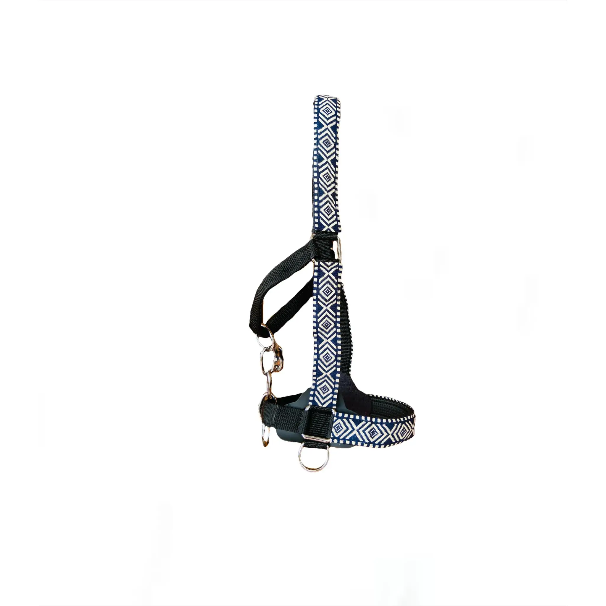 LA JAQUIMA CABEZADA PARA CABALLO ETNICA/MAYA AZUL