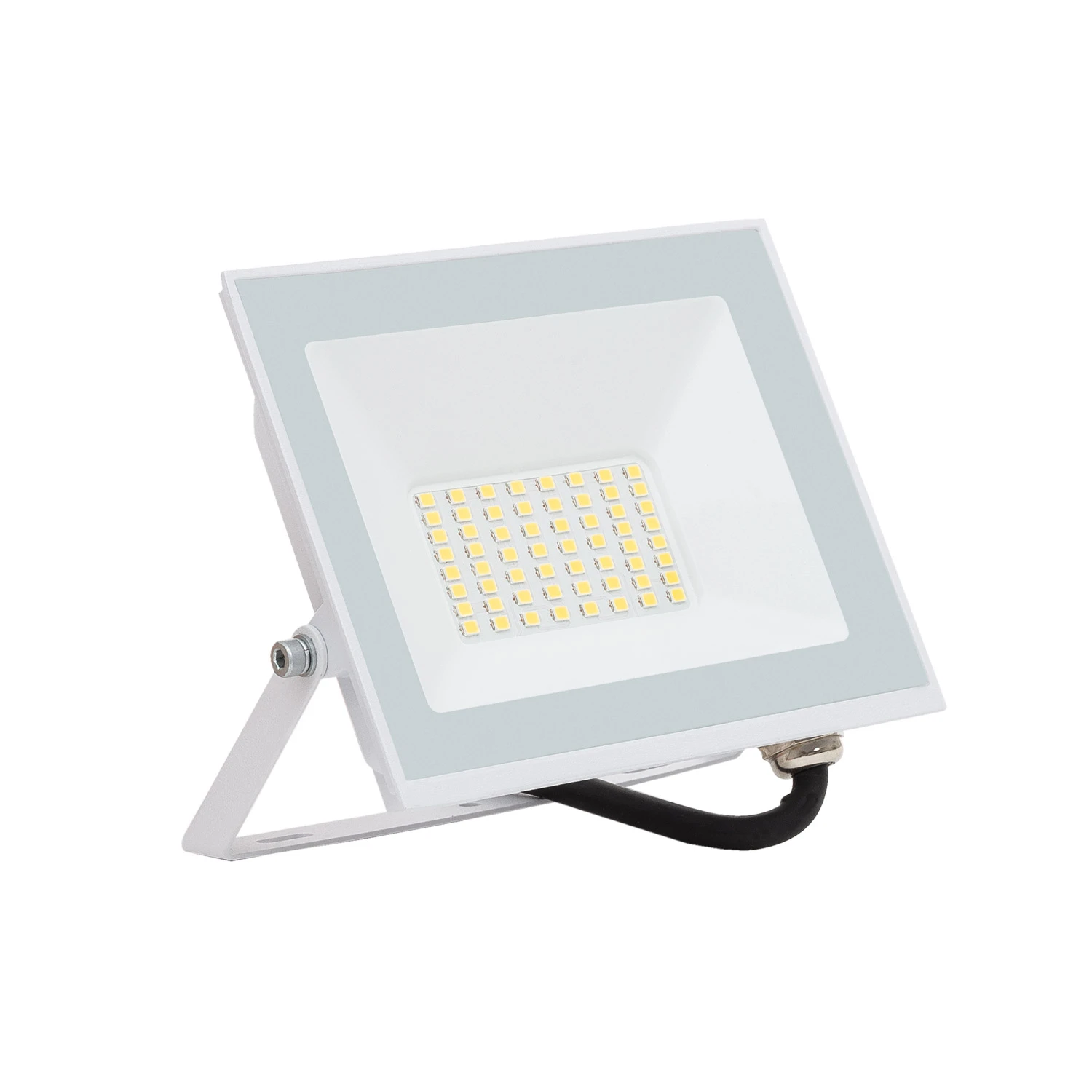 Ledkia Foco Proyector LED 30W 120 lm/W IP65 S3 3000K No Blanco Blanco Cálido