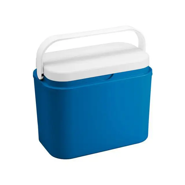 Atlantic Nevera Rígida resistente -Aislamiento en poliestireno alta calidad- Color: Blanco y Azul 10L/18L