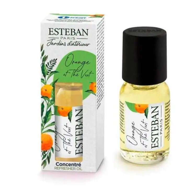 CONCENTRADO DE PERFUME ORANGE ET THE VERT Esteban París. Esencia difusor.