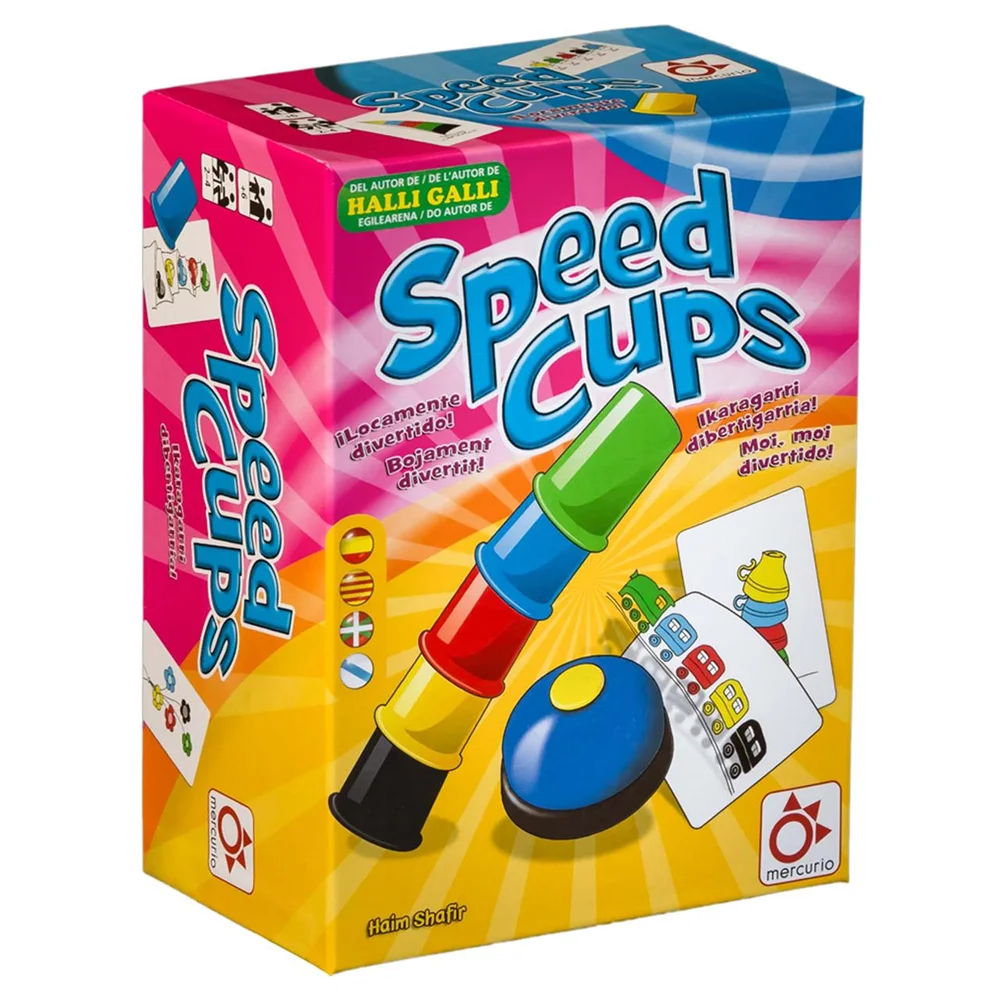 Speed cups game (multi-language edition spanish, catalan, basque, galician) (mercury a0028) #1