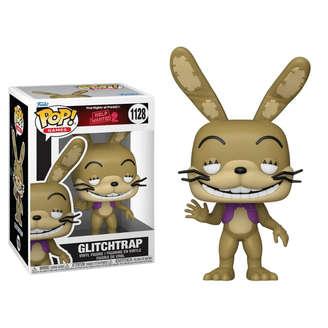 FUNKO POP! FIVE NIGHTS AT FREDDY'S: HELP WANTED 2 - GLITCHTRAP, 86114, Nº 1128, TIENDA CON LICENCIA OFICIAL, ENVIO EN 24-48 HORAS EN PENÍNSULA, FIGURA, CABEZÓN, MUÑECO, JUGUETES, VIDEOJUEGO, TERROR