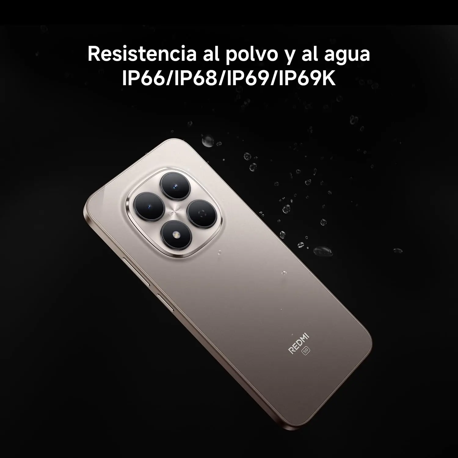 XIAOMI REDMI Note 15 Pro 5G – Móvil Pantalla de 6,83″ 1.5K AMOLED, MediaTek Dimensity 7400-Ultra, cámara de 200MP, batería de 6580 mAh, Cargador no Incluido (Versión ES) 7