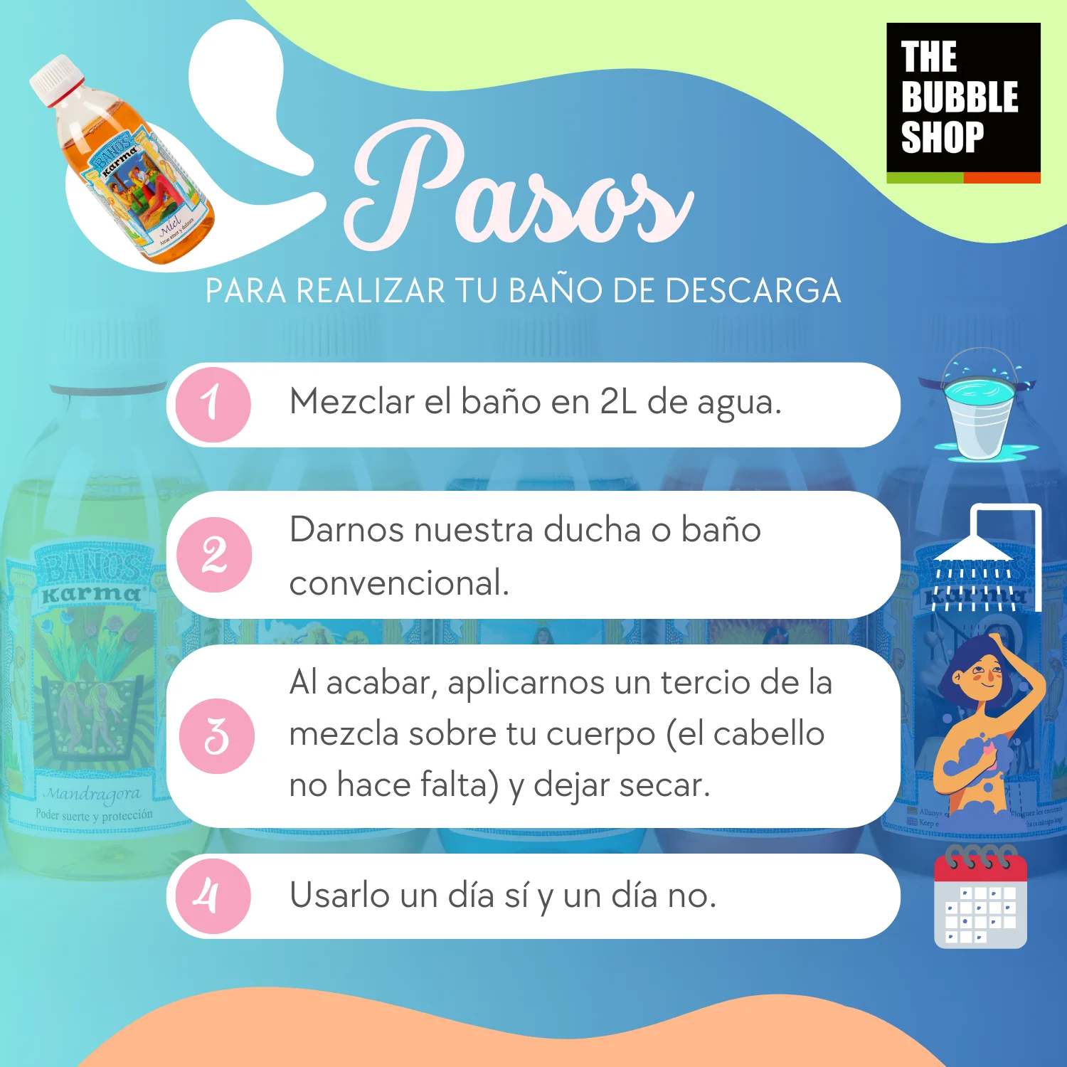 Salt, ruda and rosemary bath: cleaning and protection (3 uses, 250ml).