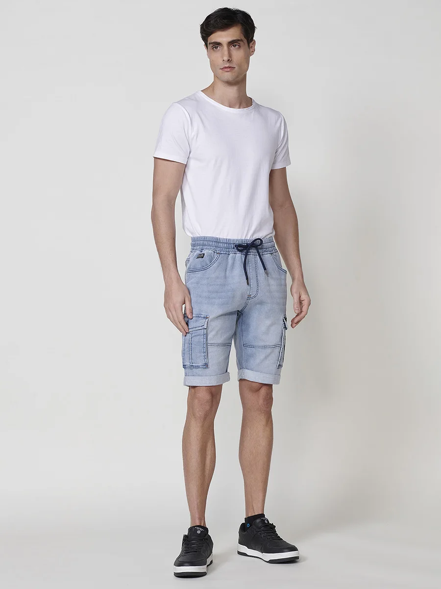 Koroshi Short Hombre Jogger Cargo Denim Elástico – Koroshi 2511PS86