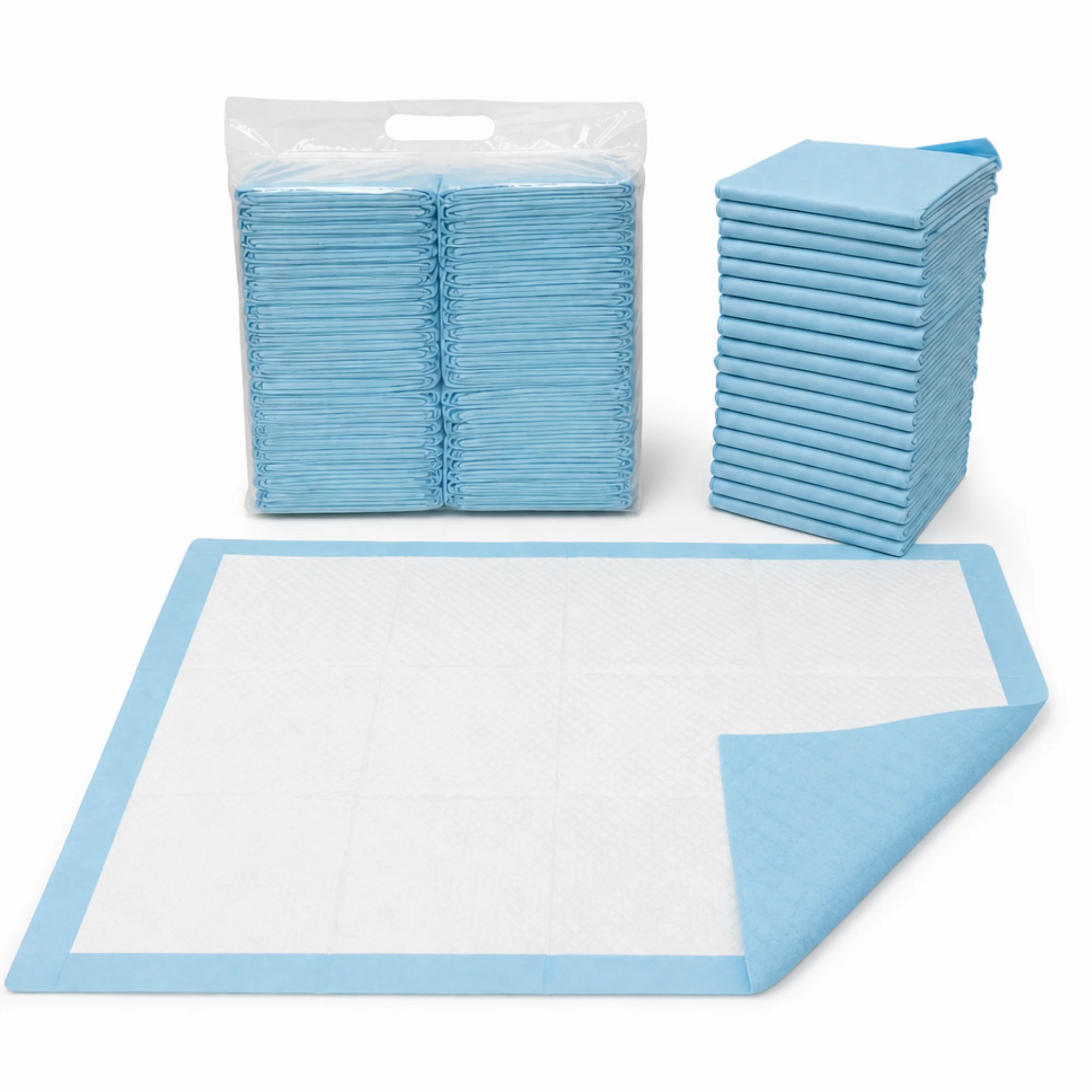 Empapadores Perro 60x90 cm DODA | Empapadores Higiénicos Premium | 5 Capas Súper Absorbentes | Antifugas para Cachorros y Perros