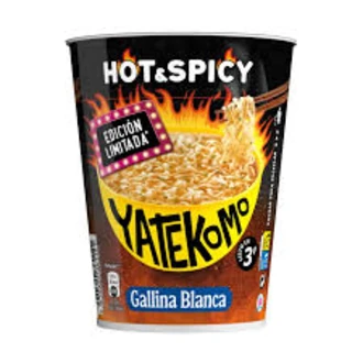 Yatekomo sopa sabor Hot and Spicy 300 gr【PACK AHORRO】- Caja de 8 Unidades