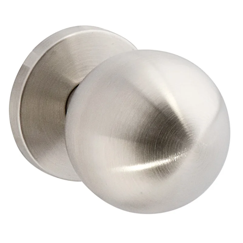 Pomo Puerta Bola Opacio Ø70 Inoxidable Alta Calidad