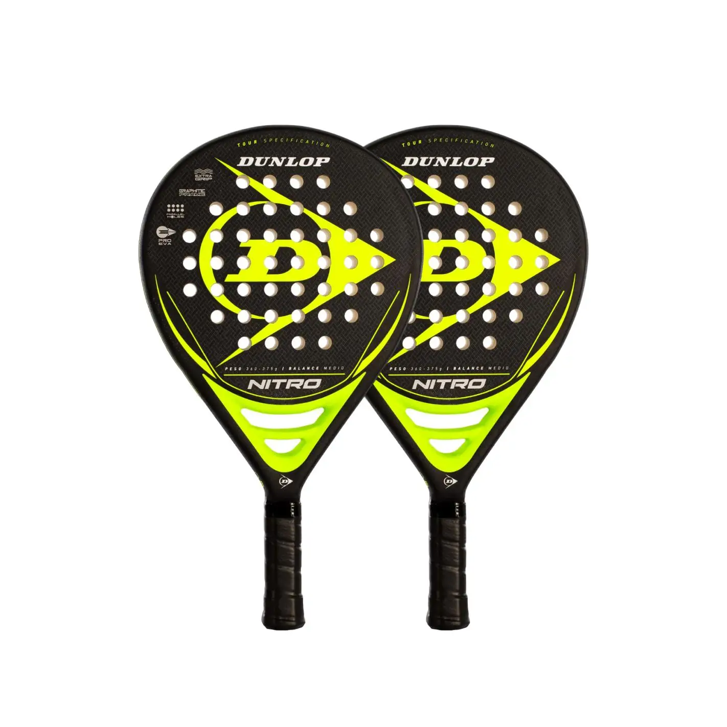 2 paddle shovels Dunlop Nitro Yellow NH 2023