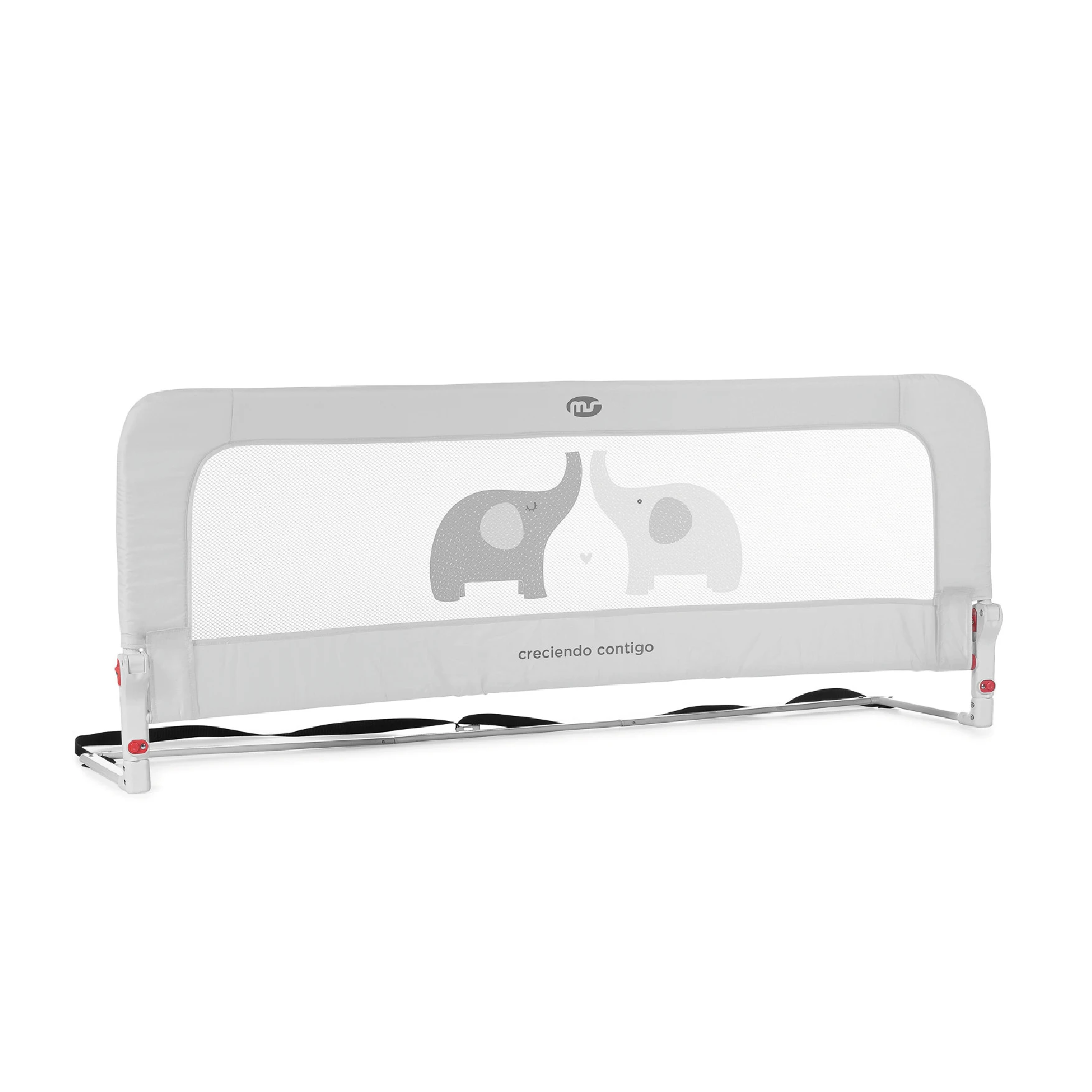 ms Innovaciones Barandilla Cama Nido - Barrera para Cama de 2 Alturas Abatible, 50 x 30 x 150 cm