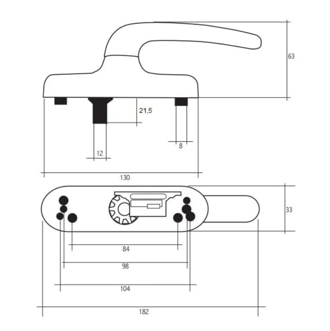 Cremona manilla oscilo fhz ship 12 white