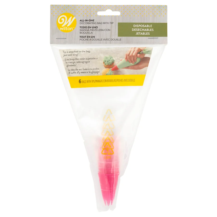 Glotomania Set de Mangas Desechables y Boquilla #1M - Wilton