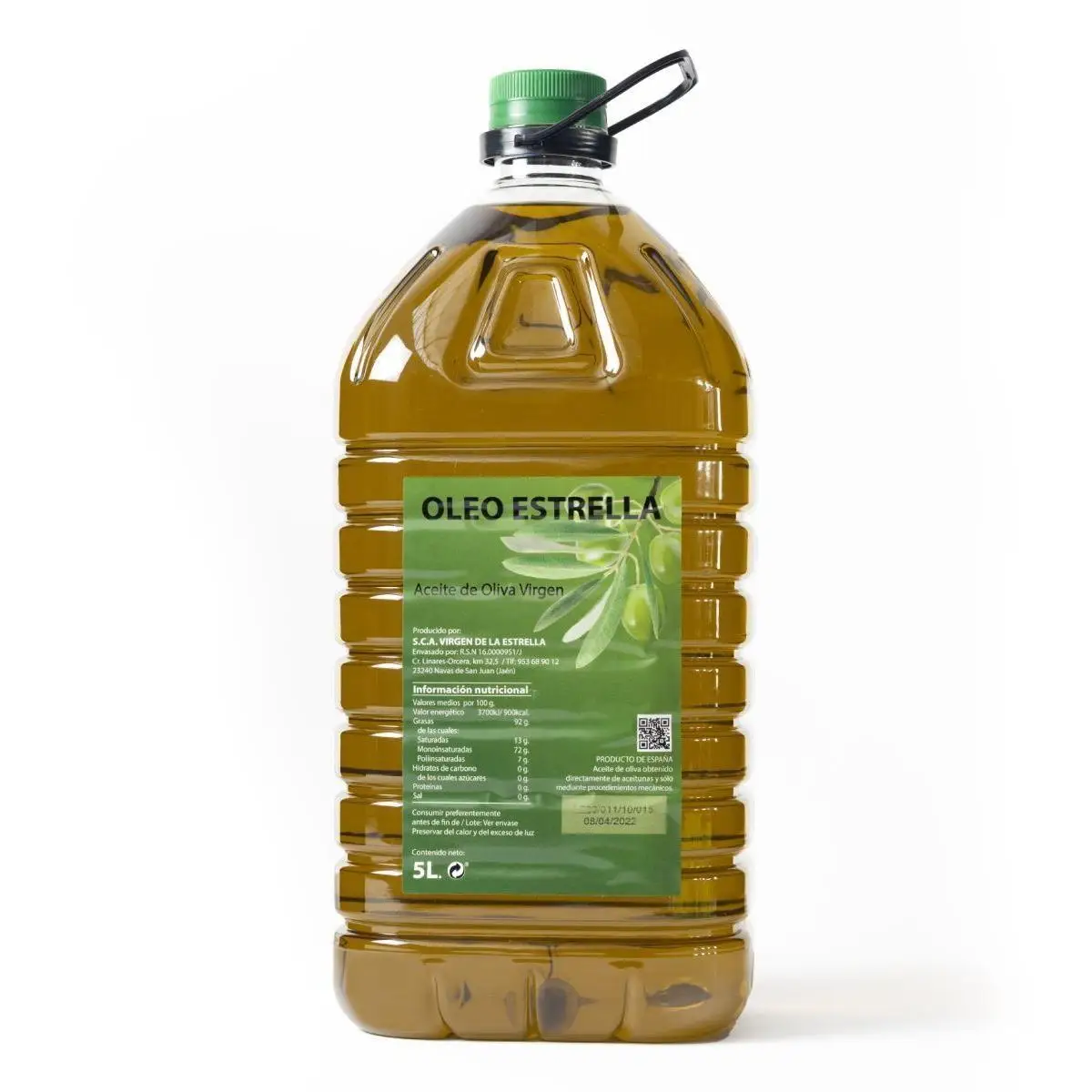 OLEOESTRELLA - Aceite Oliva Virgen - Jaén - Andalucía - Aceite Cooperativa