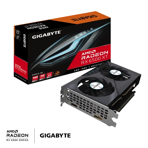 Gigabyte radeon rx 6500 xt eagle 4g amd 4 gb gddr6