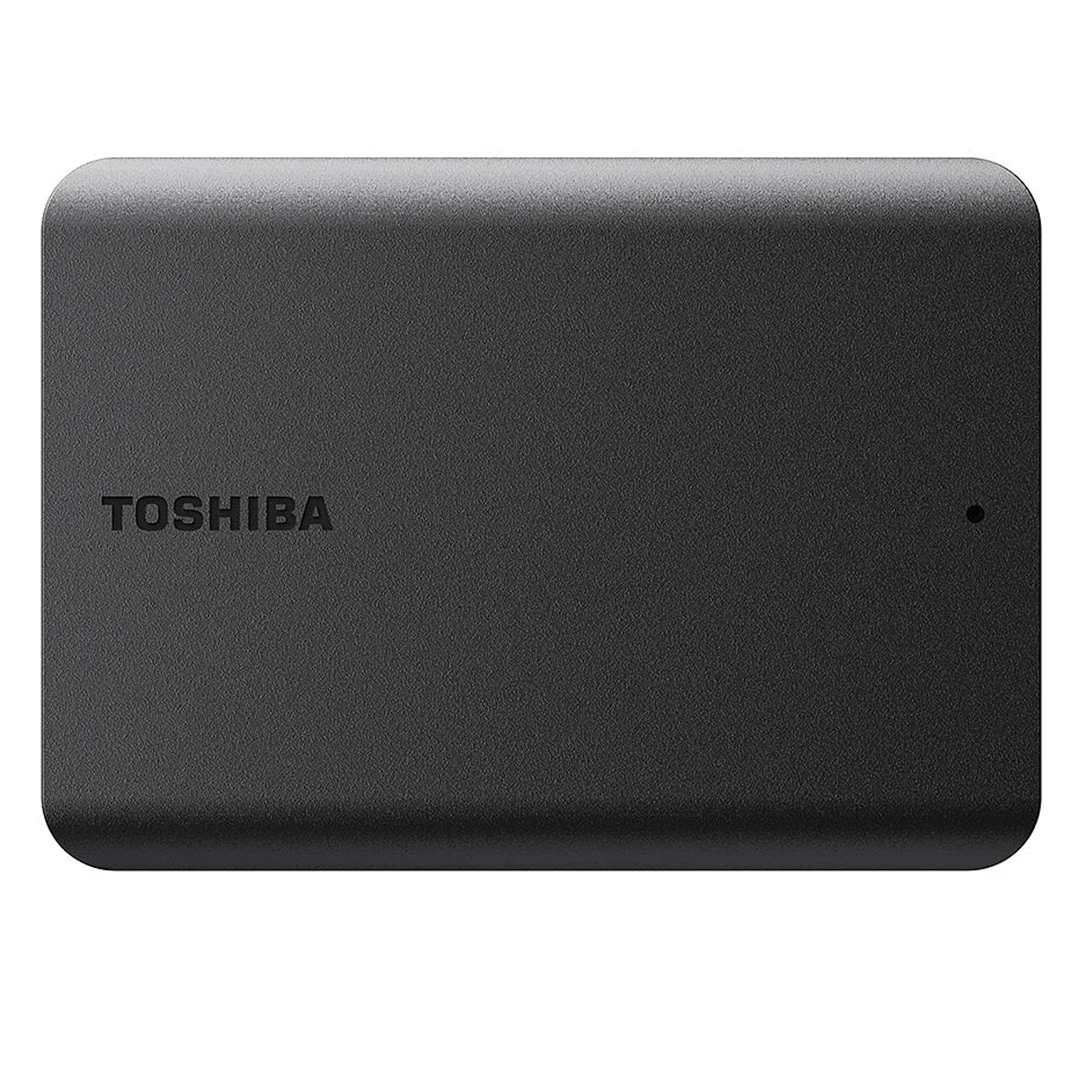 Toshiba Canvio Basics 2022 external hard drive 2.5 USB 3.2 capacities of 1TB, 2TB and 4TB , Compatible with 2.0, Black Color