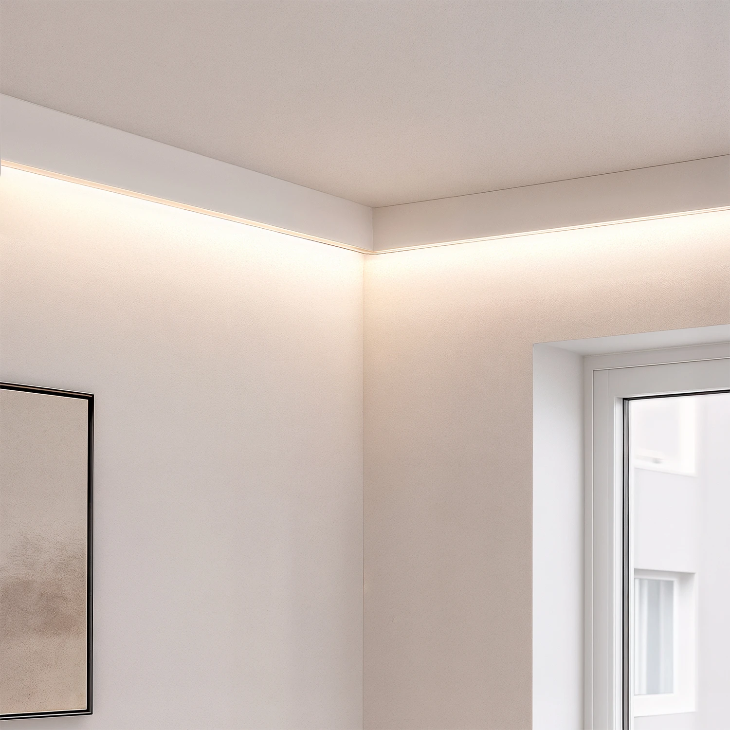 Ledkia Moldura para Tira LED 2m Big Elah Blanco