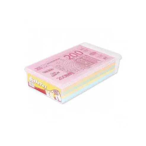 Estuche 200 Unidades Billetes Gigantes Oblea Comestible Sabores Surtidos Sin Gluten