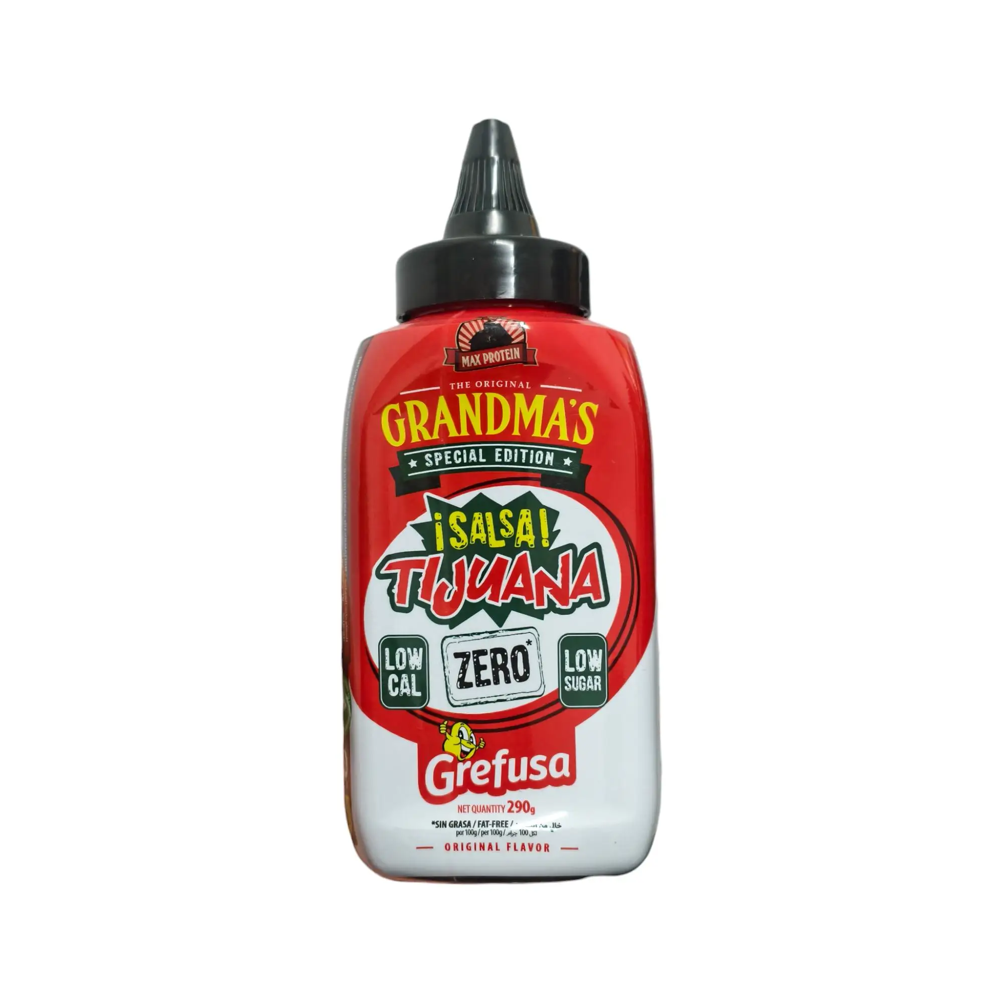 Max Protein Grandma´s Salsa, Sabor Tijuana, 290 Gramos - SALSA TIJUANA