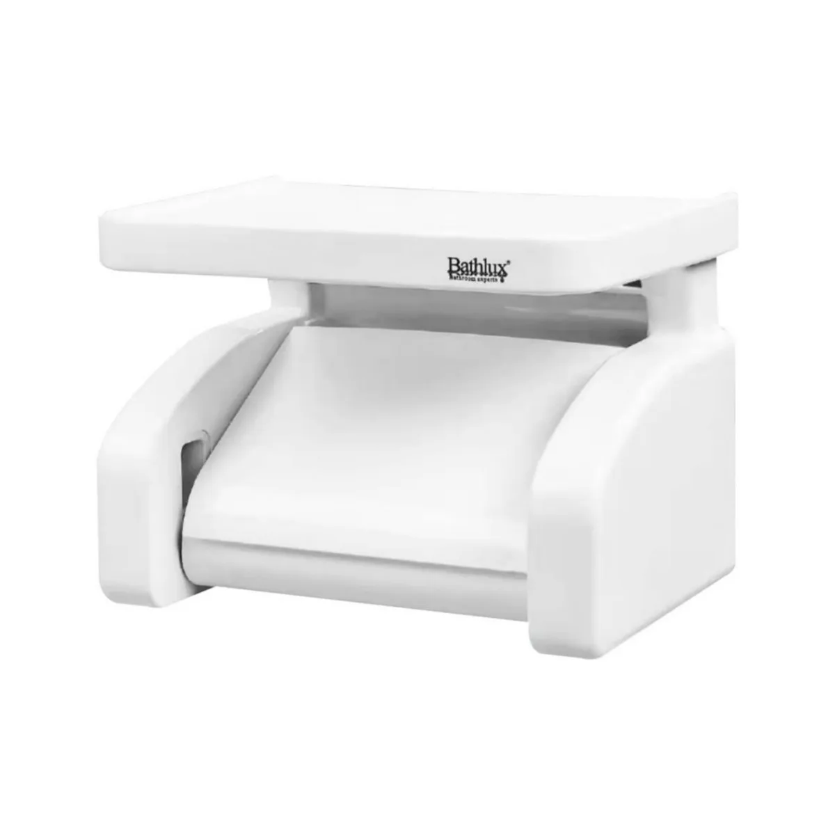 ZYLX SHOPPING – Portarrollos de Baño con Ventosa sin Taladro Bathlux | Modelo Simple o Doble | Soporte para Papel Higiénico Blanco