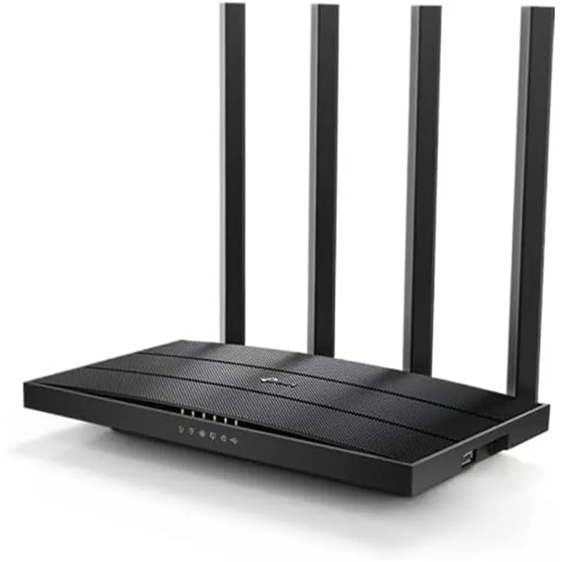 Tp-link archer c6u wireless router gigabit ethernet dual band (2.4 ghz / 5 ghz) black