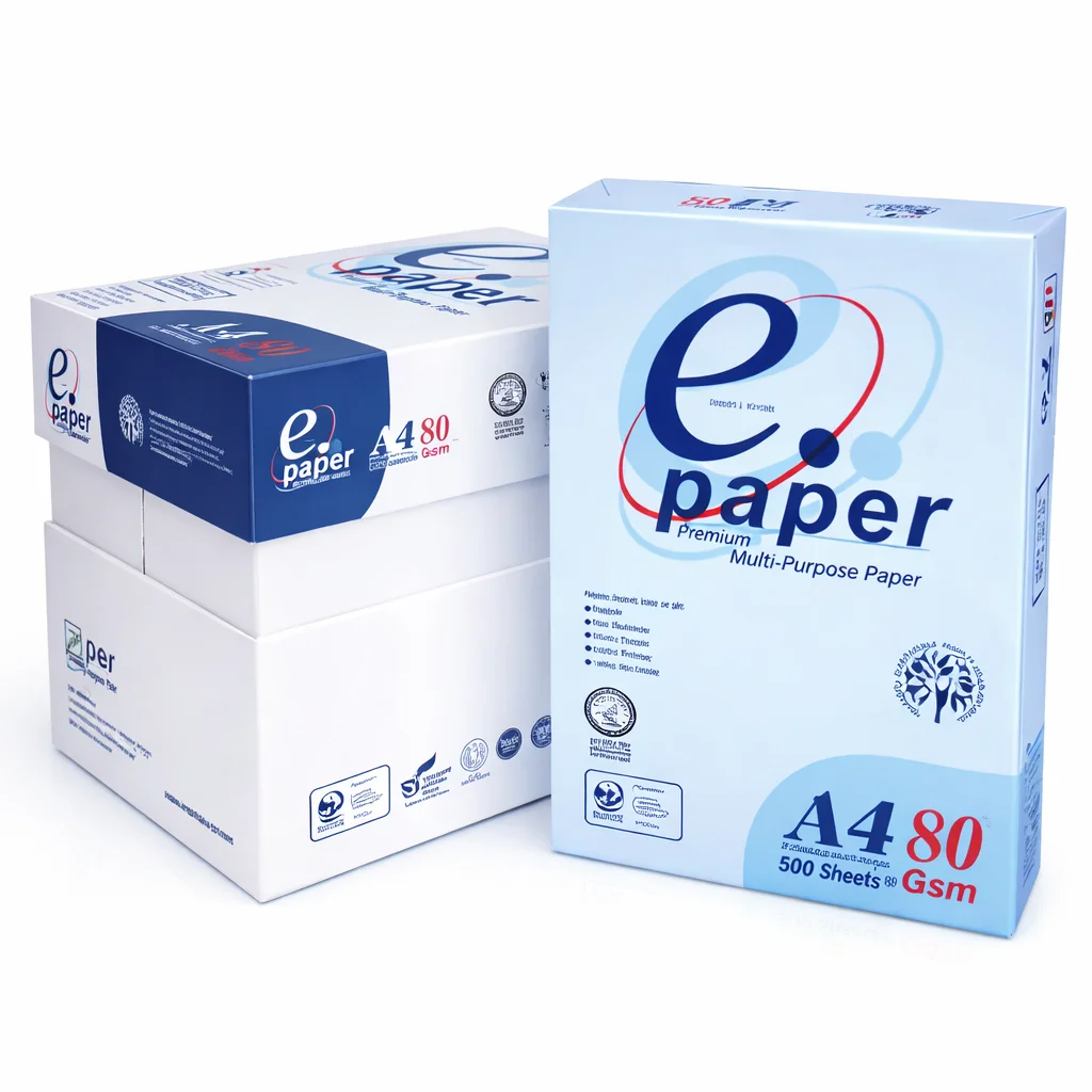 T-LoVendo Folios A4 80gr - Papel Impresora Blanco DIN A4 | Paquete 2500 Hojas Paper White | Caja 5 Paquetes 500 Folios P