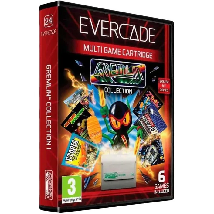 Cartucho con Juegos Gremlin Collection 1 para Videoconsola Evercade