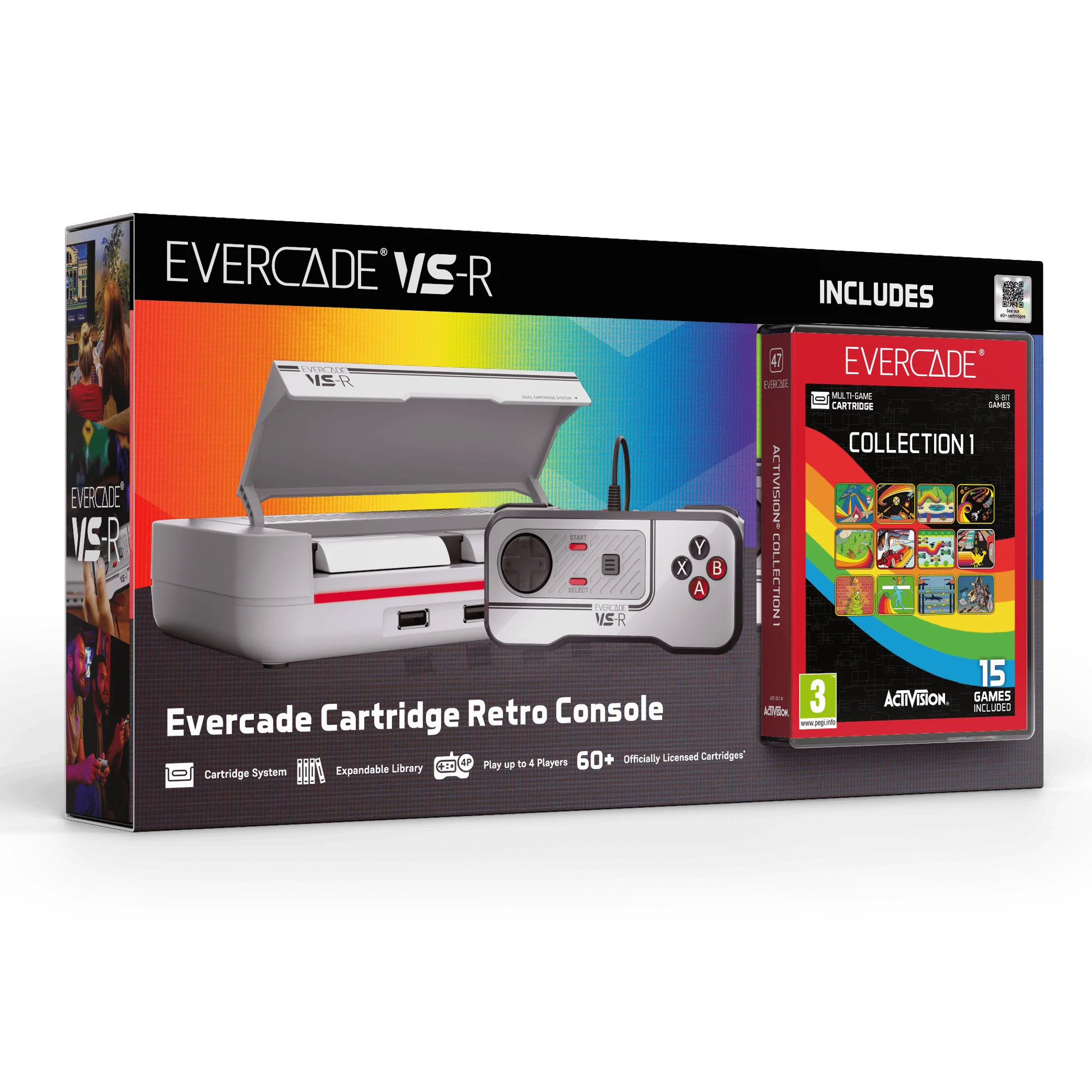 Evercade VS-R Activision Bundle (Solo+1 cart) - Version ESPAÑA