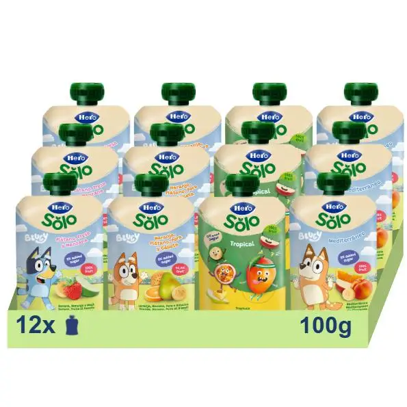 Hero Pack Ahorro Sabores Mixtos Bolsitas Pack 12x100gr