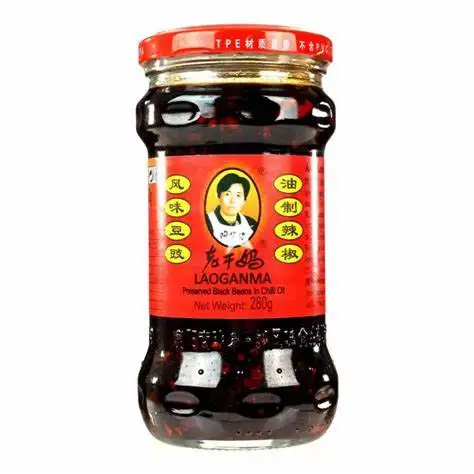 Laoganma Fermented Soybeans In Chilli Oil 280g