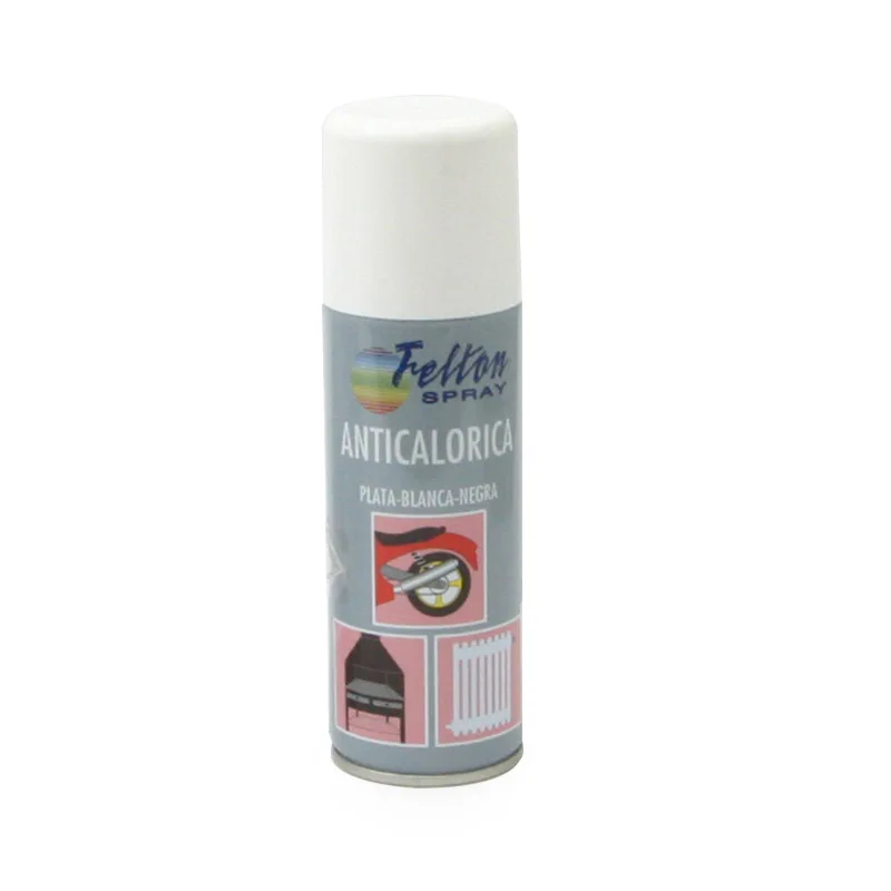 Spray Pintura Anticálorica Blanca 200ml - Alta Resistencia Térmica - Marca Felton